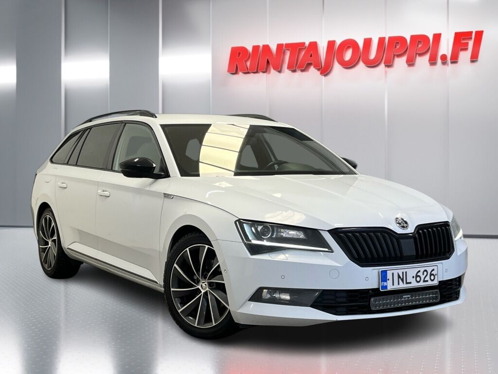 Skoda Superb 2017 Valkoinen