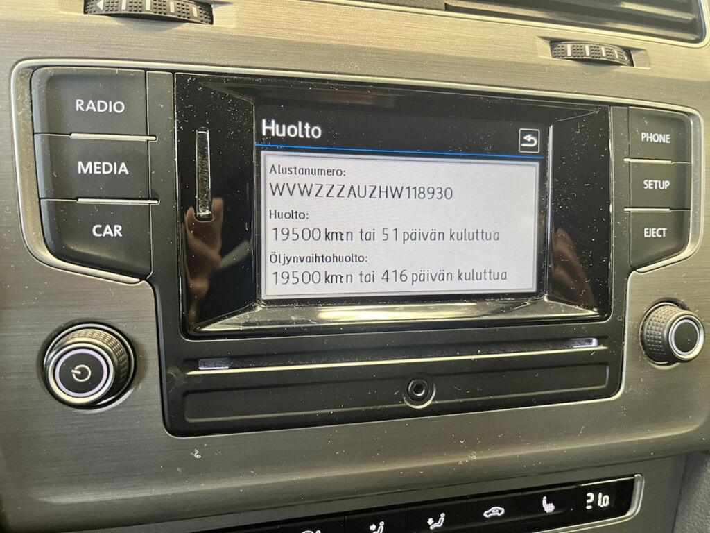 Volkswagen Golf 2017 Sininen