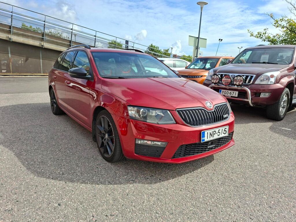 Skoda Octavia 2017 Punainen