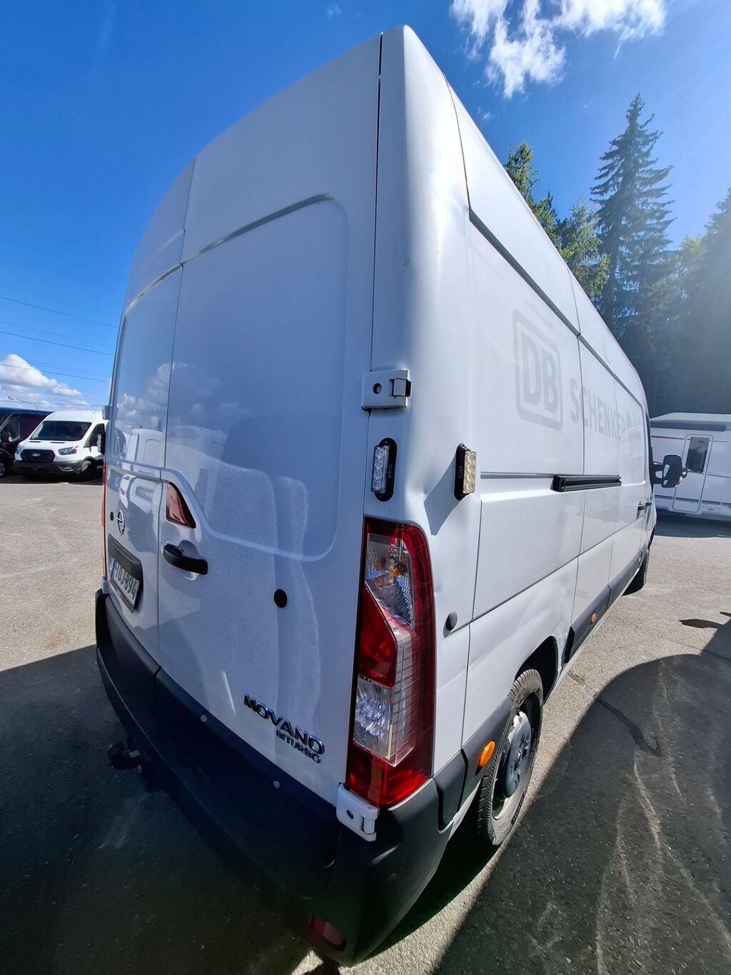 Opel Movano 2018 Valkoinen