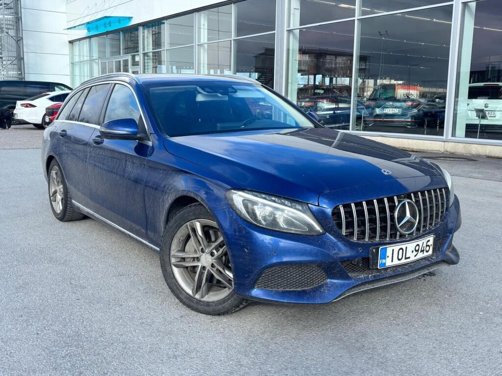 Mercedes-Benz C 2015 Sininen