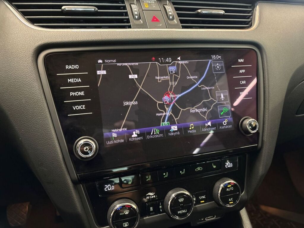 Skoda Octavia 2018 Sininen