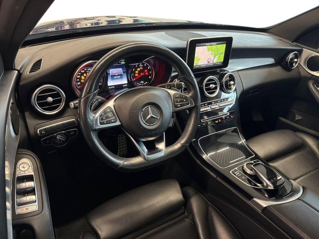 Mercedes-Benz C 2017 Sininen