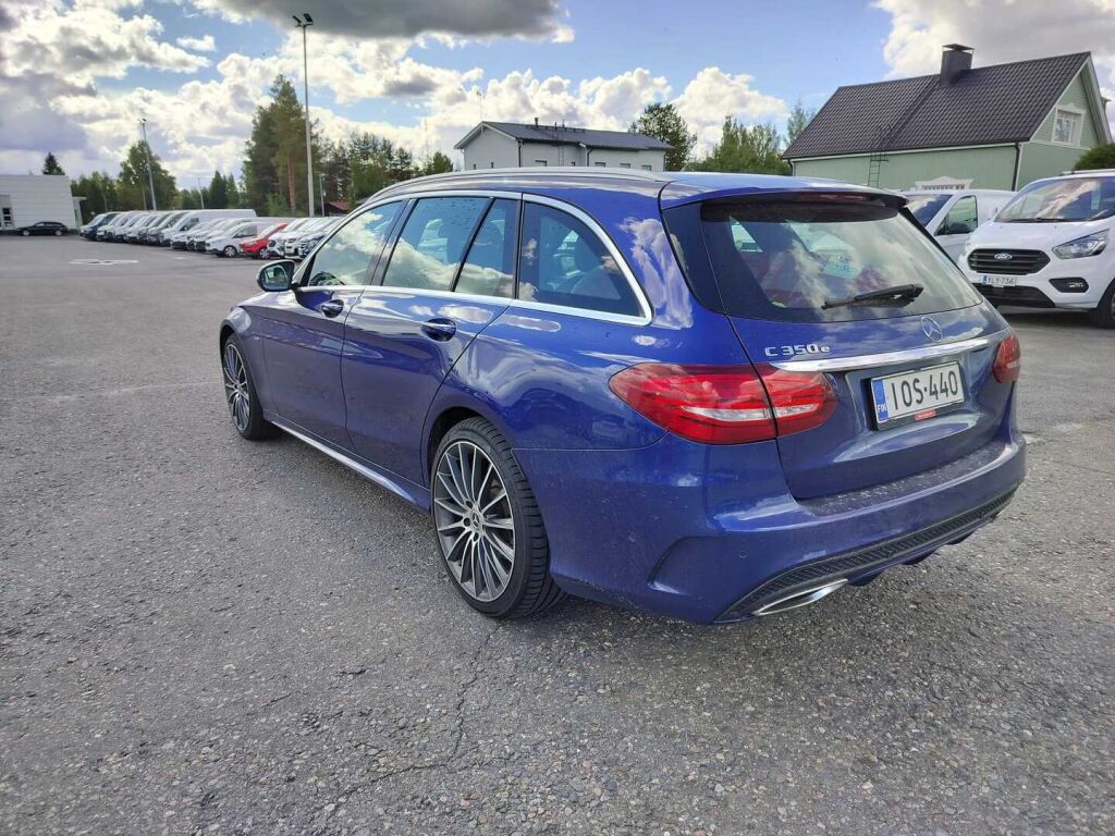 Mercedes-Benz C 2017 Sininen