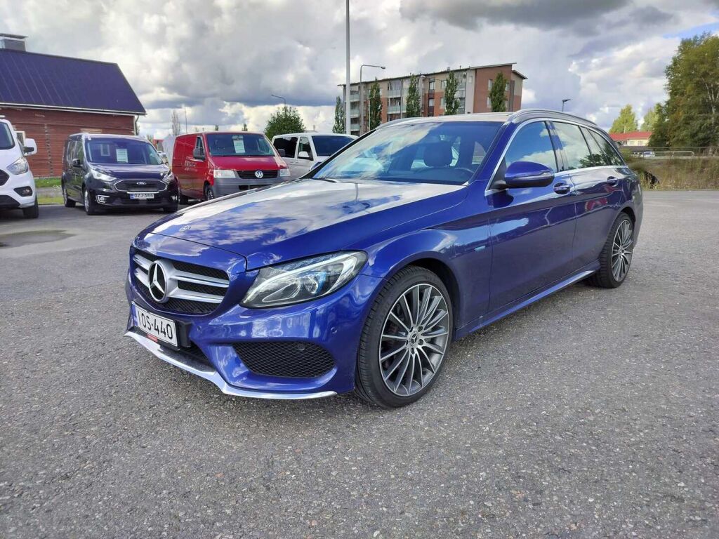 Mercedes-Benz C 2017 Sininen
