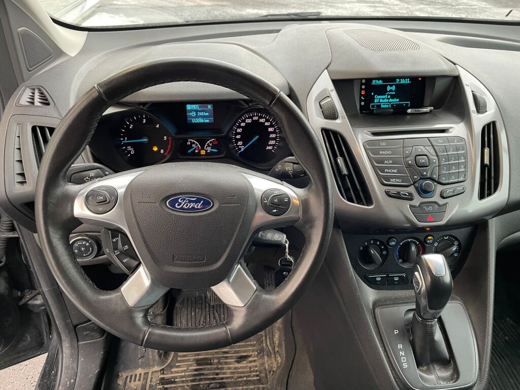 Ford Transit Connect 2017 Musta