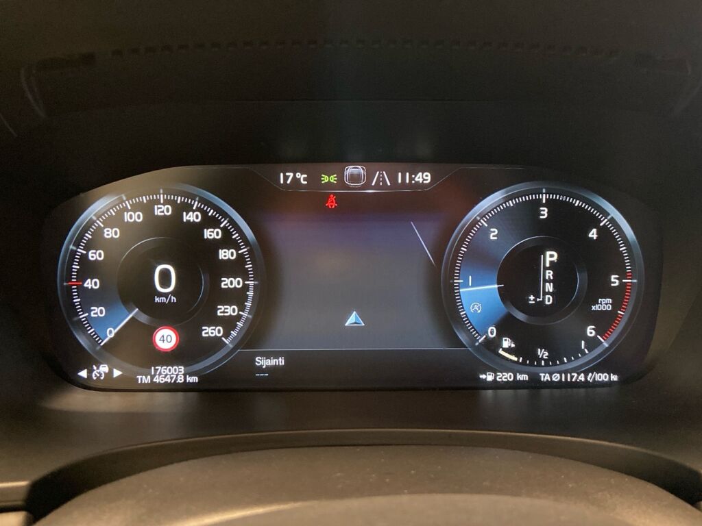Volvo V90 2017 Musta