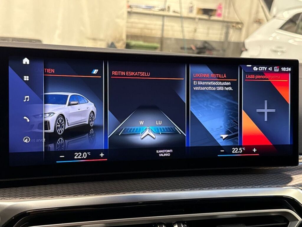 BMW I4 M50 2022 Valkoinen