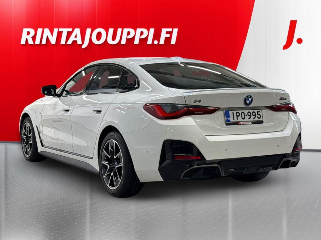 BMW I4 M50 2022 Valkoinen