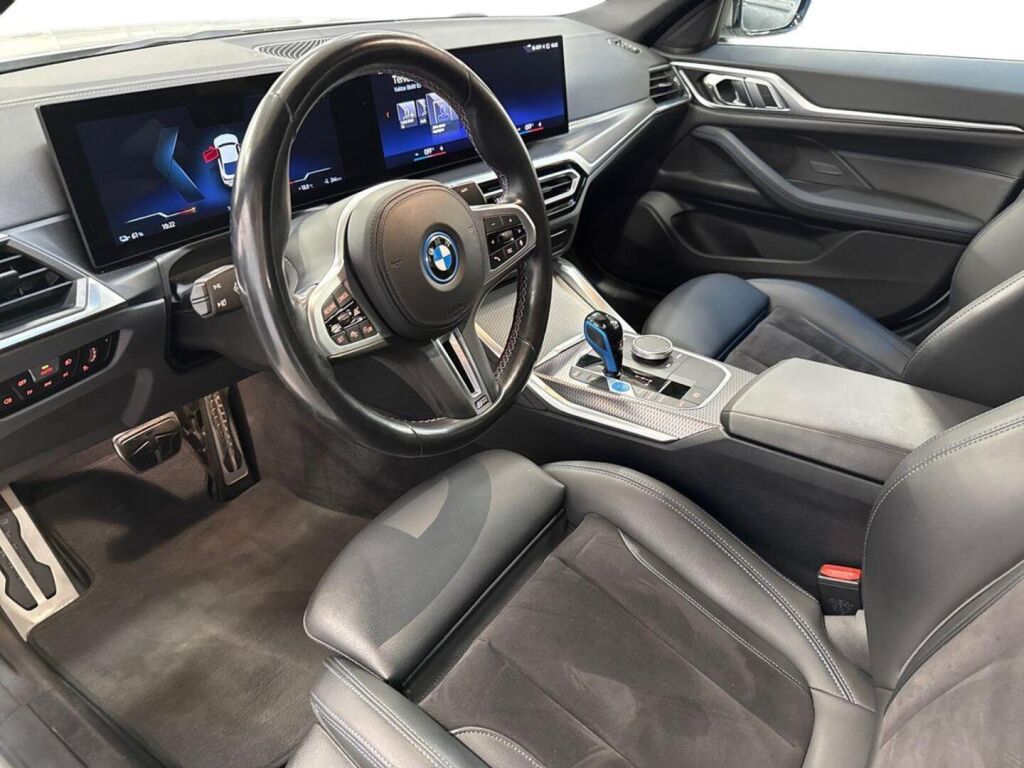 BMW I4 M50 2022 Valkoinen