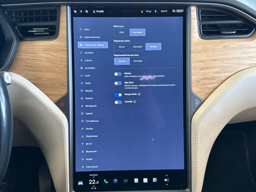Tesla Model X 2018 Musta