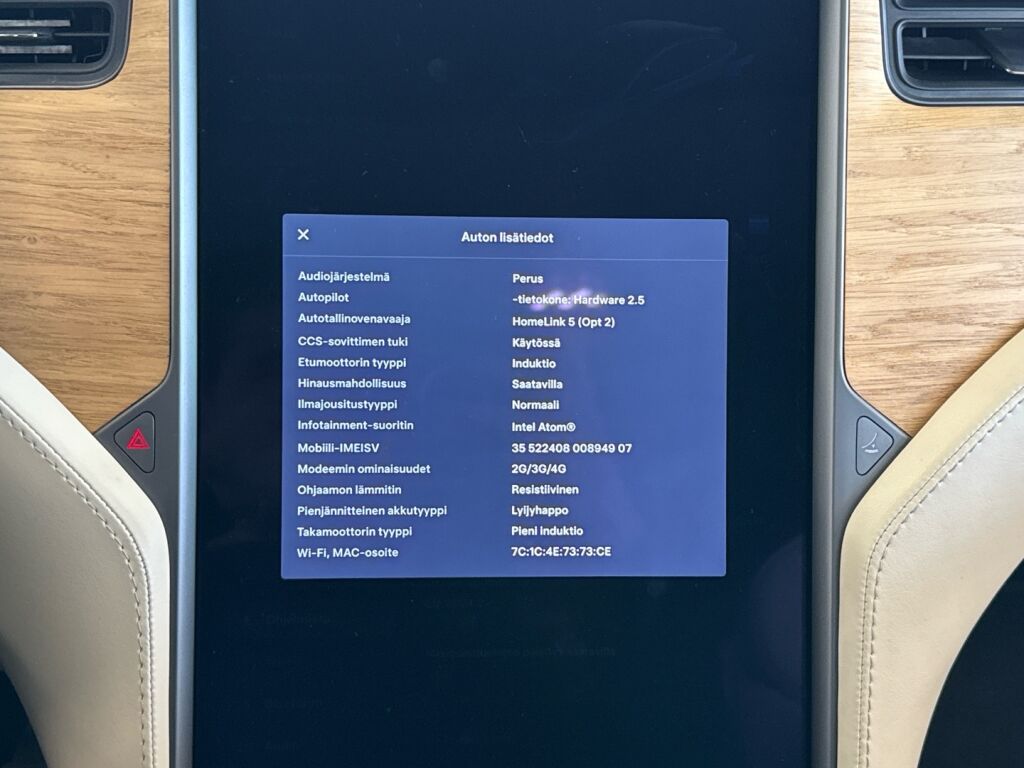 Tesla Model X 2018 Musta