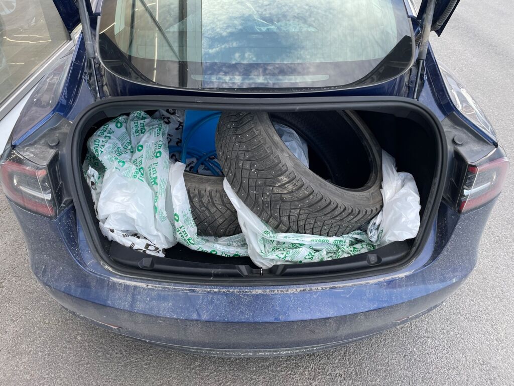 Tesla Model 3 2019 Sininen