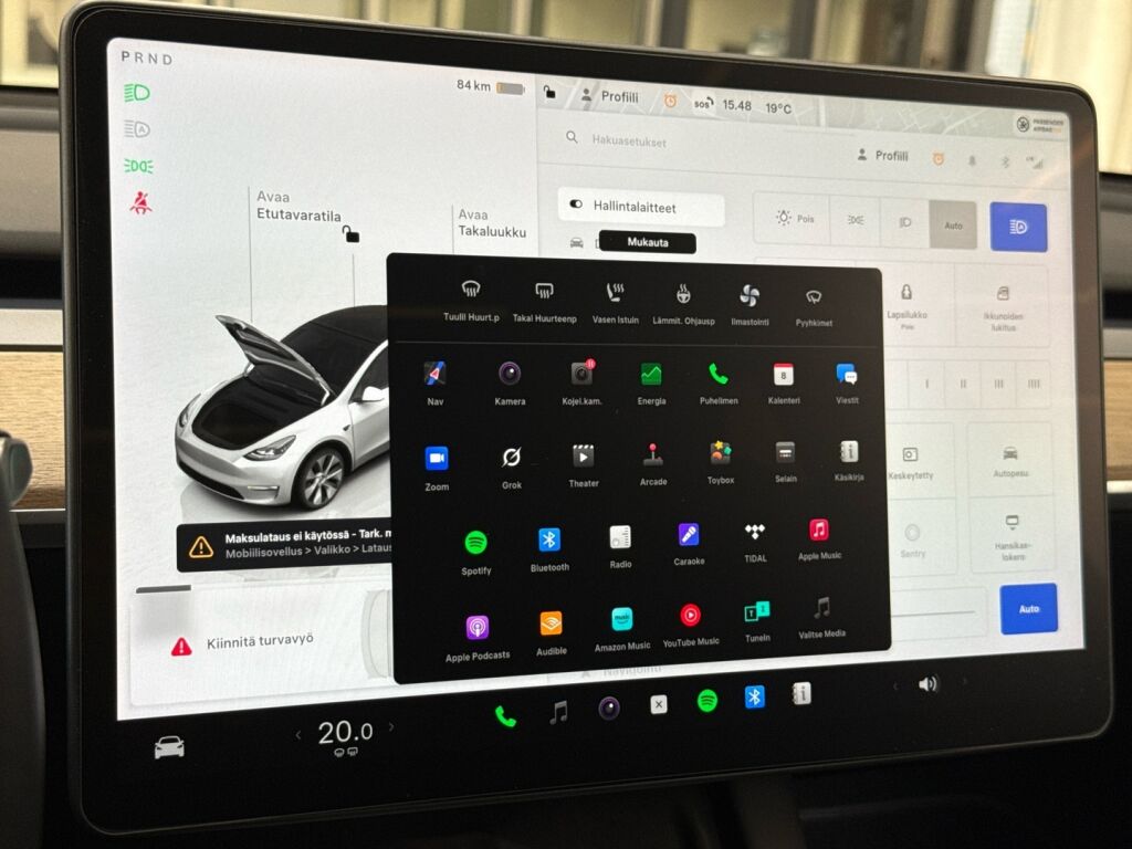 Tesla Model Y 2022 Valkoinen