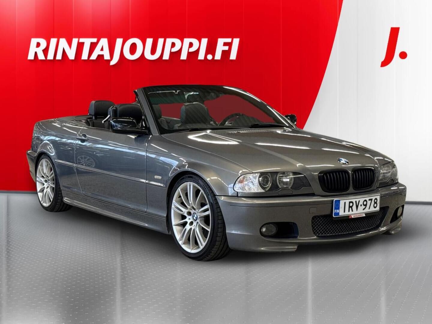 Harmaa BMW 325