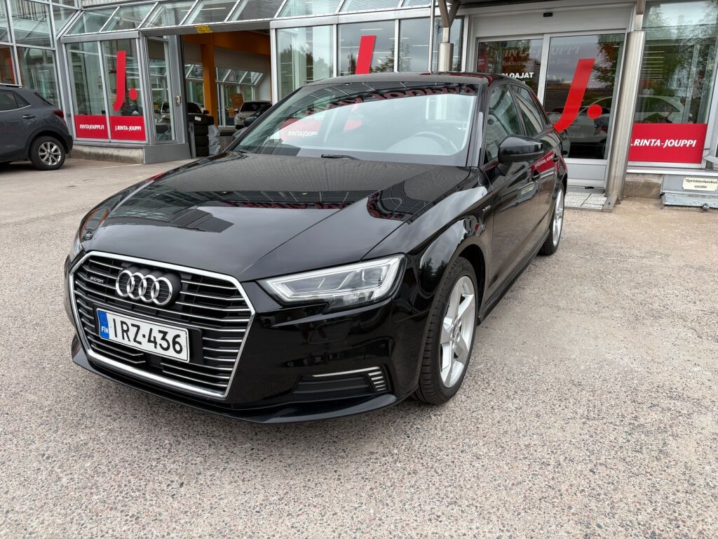 Audi A3 2017 Musta