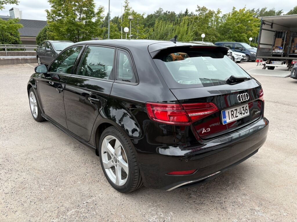 Audi A3 2017 Musta