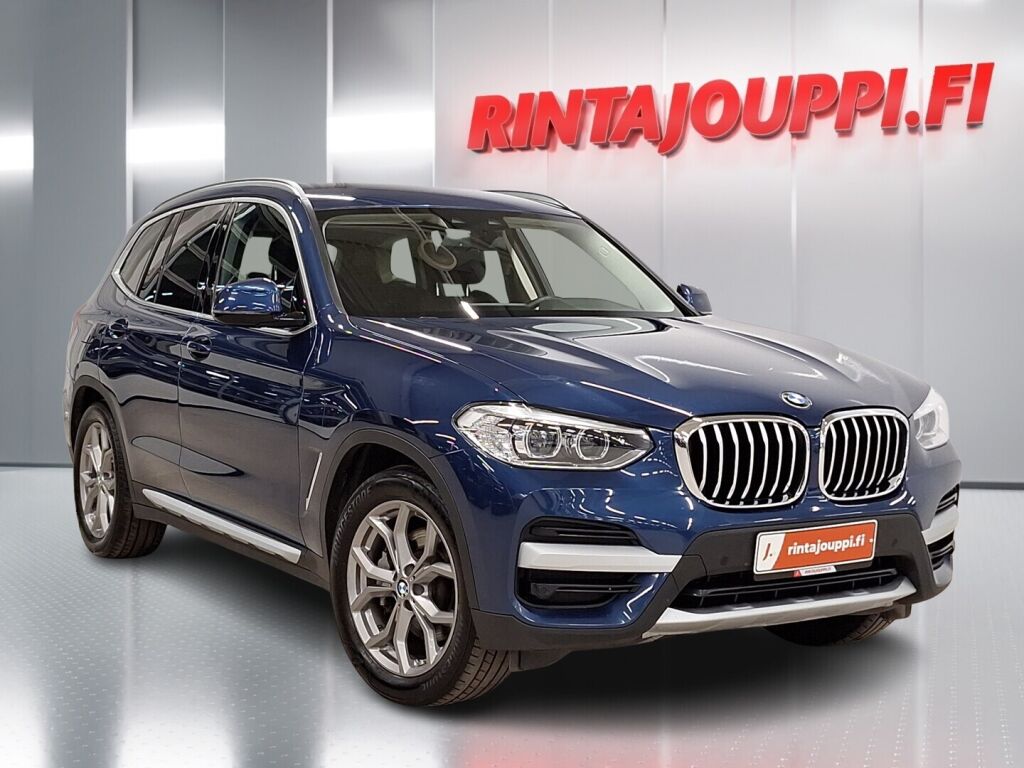 BMW X3 2021 Sininen