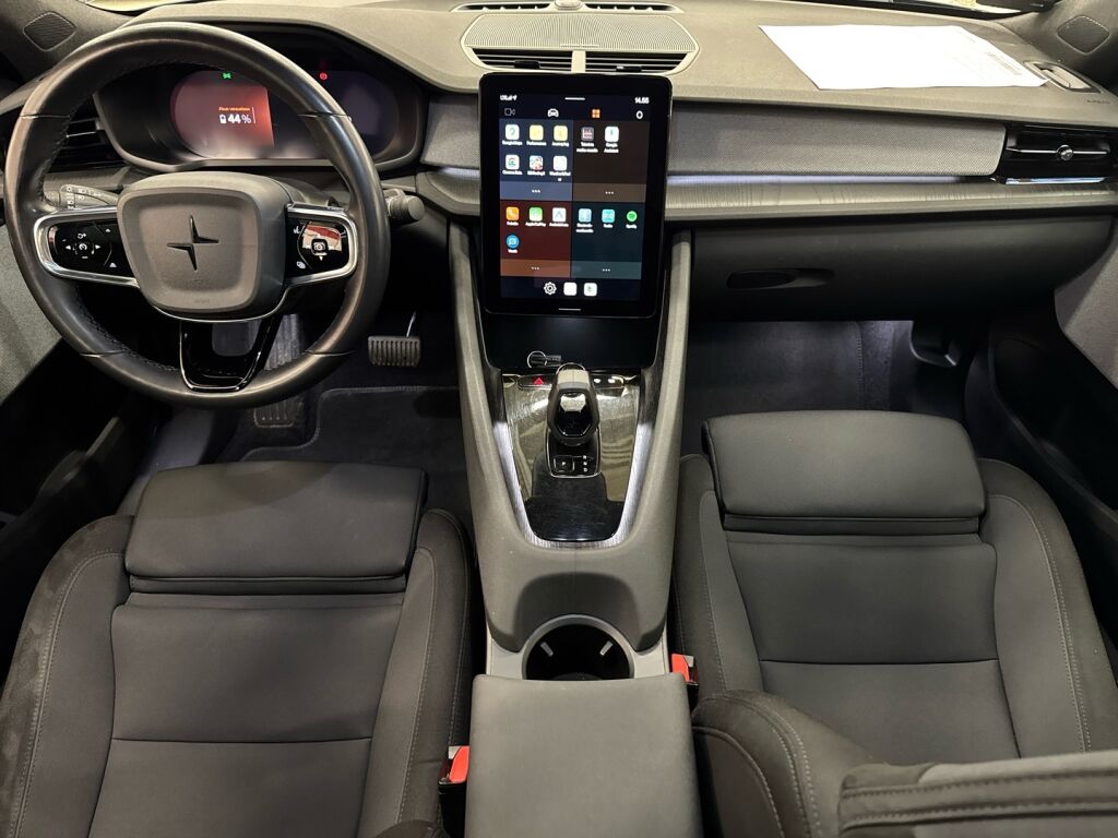 Polestar 2 2021 met.sininen