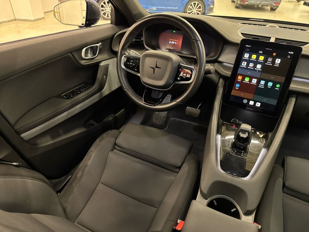 Polestar 2 2021 met.sininen