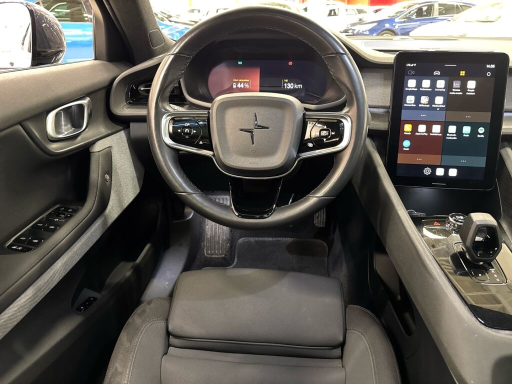 Polestar 2 2021 met.sininen