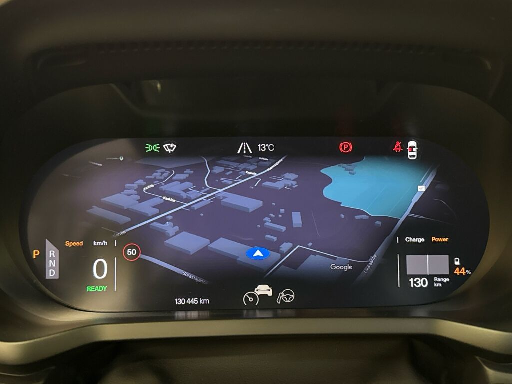 Polestar 2 2021 met.sininen