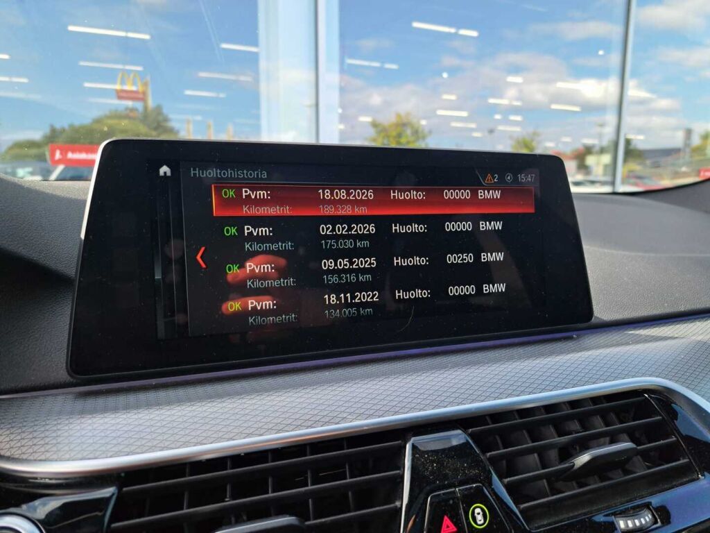 BMW 540 2018 Valkoinen