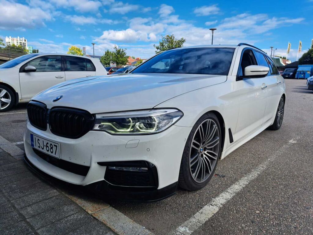 BMW 540 2018 Valkoinen