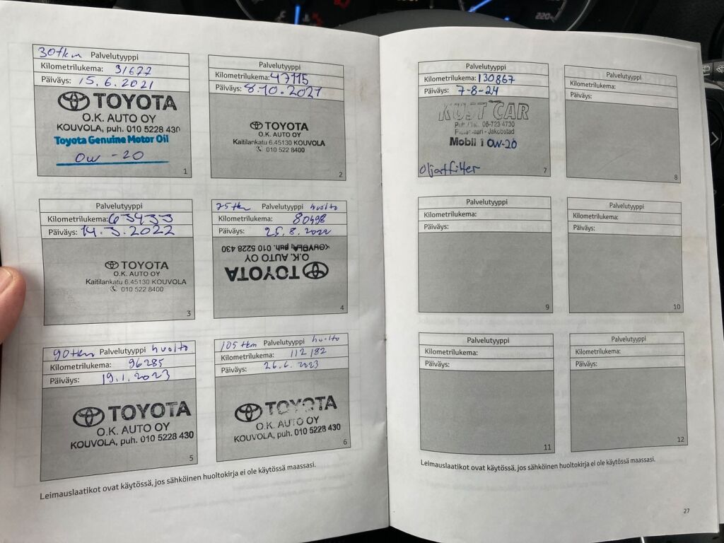 Toyota Yaris 2020 Valkoinen