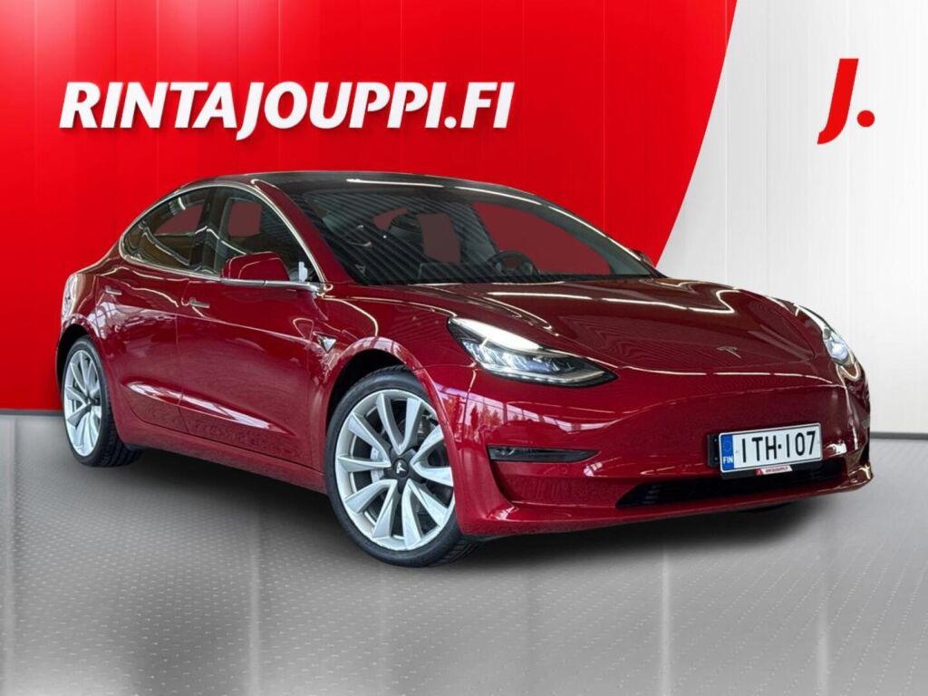 Tesla Model 3 2019 Punainen