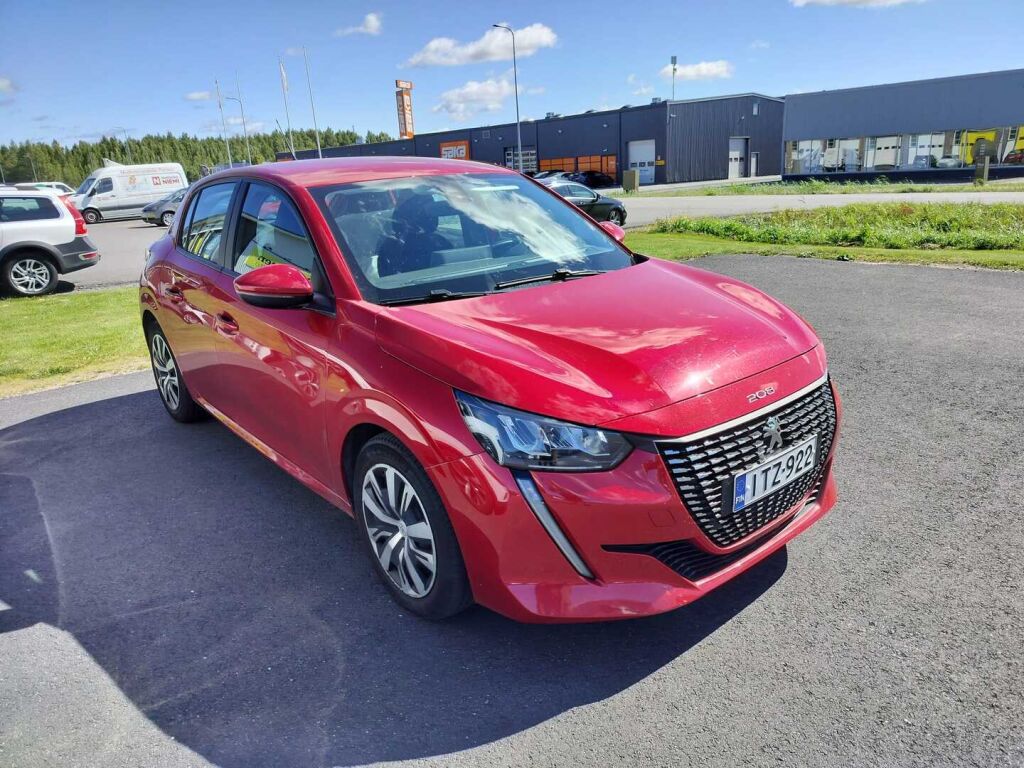 Peugeot 208 2020 Punainen