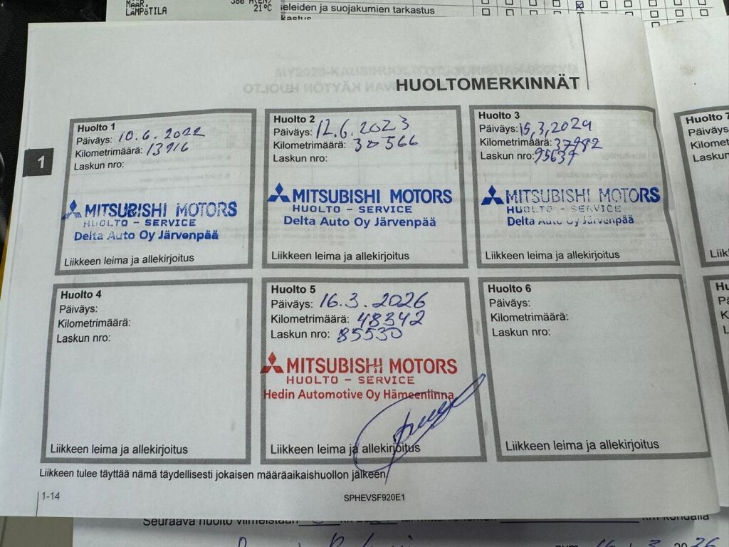 Mitsubishi Outlander PHEV 2021 Musta