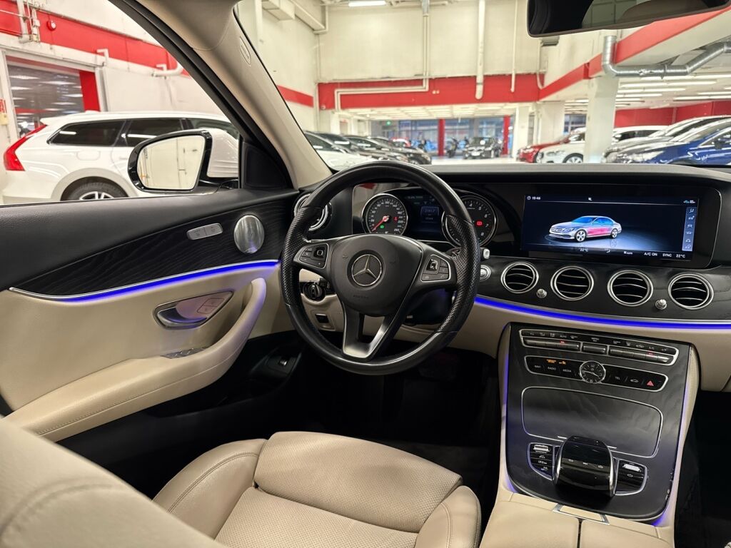 Mercedes-Benz E 2018 Valkoinen