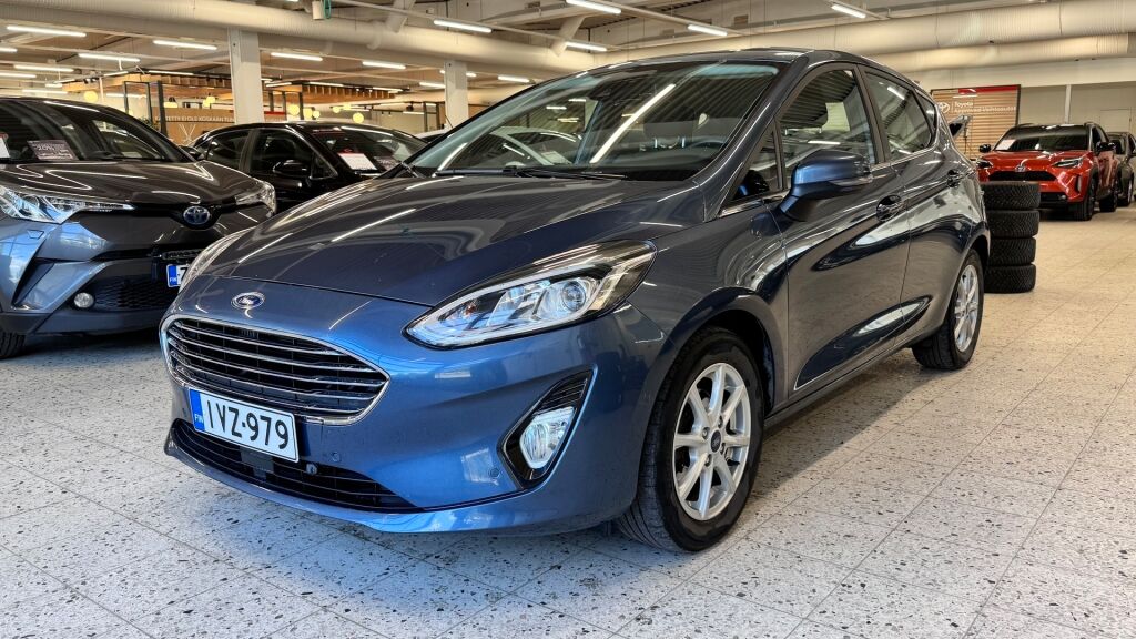 Ford Fiesta 2021 Sininen