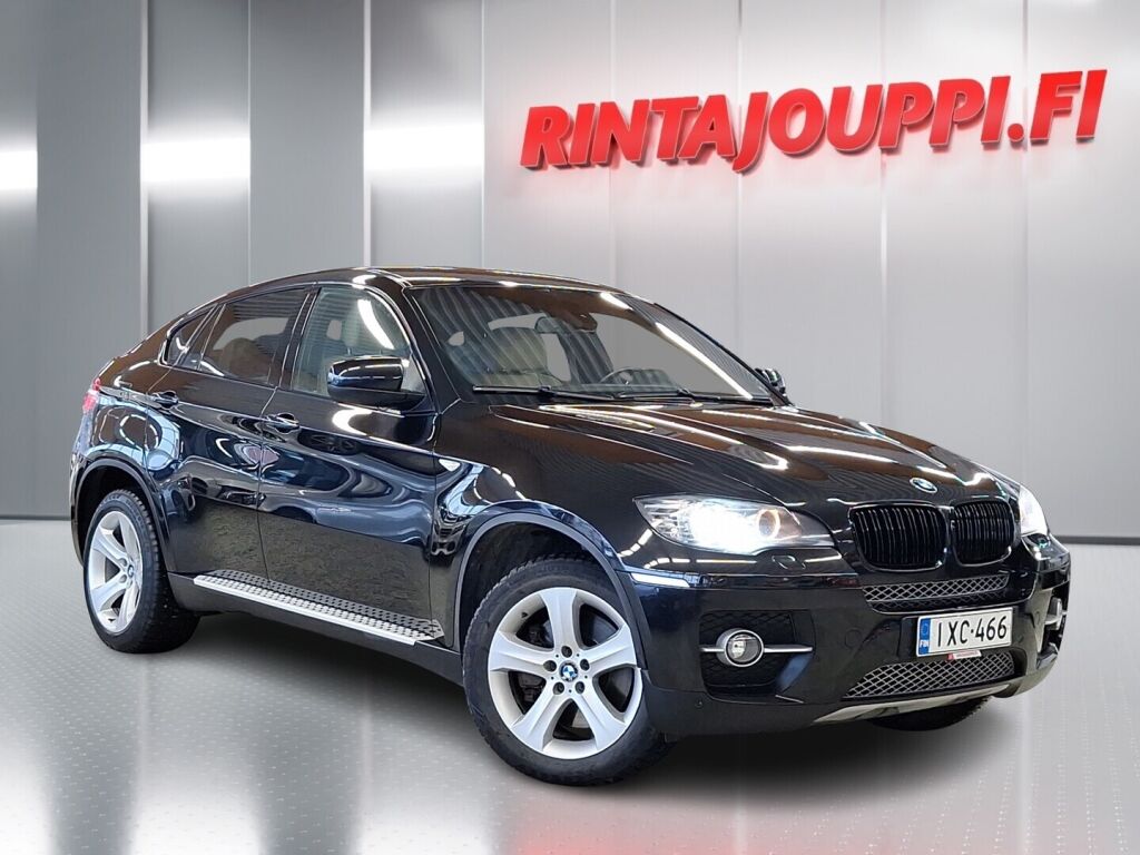BMW X6 2008 Musta