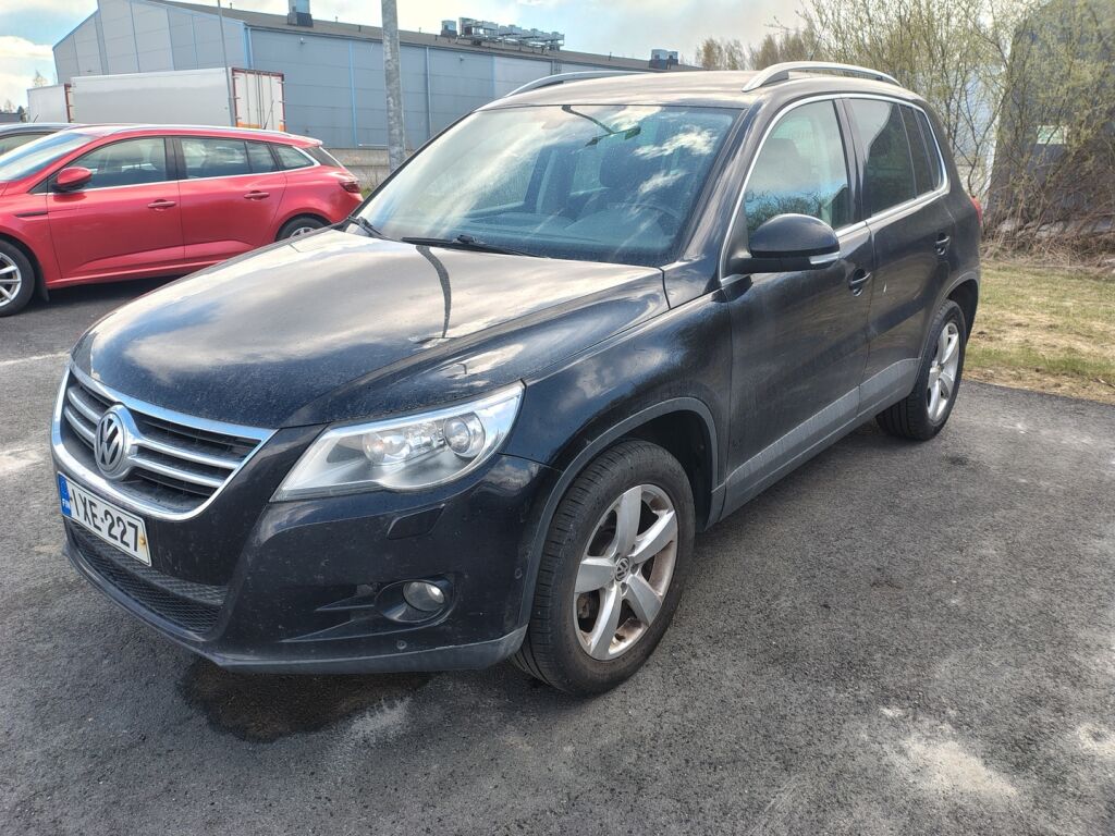 Volkswagen Tiguan 2008 Musta