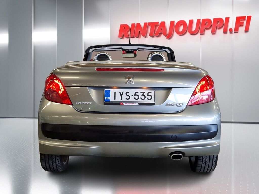 Peugeot 207 2008 Harmaa