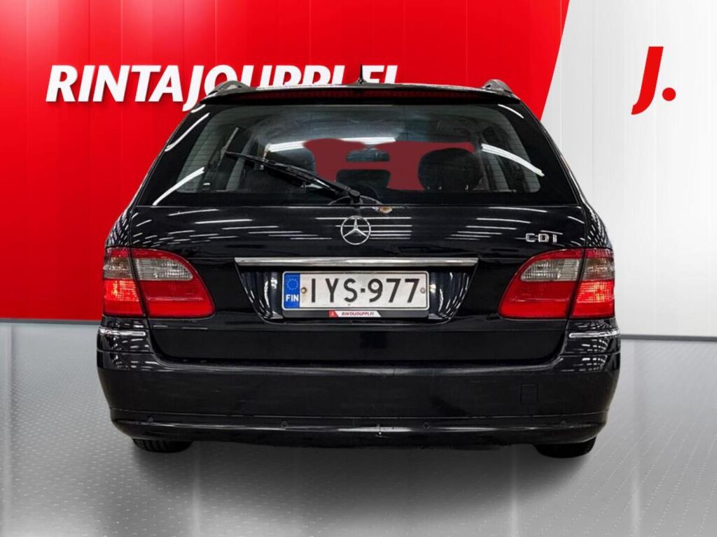 Mercedes-Benz E 2007 Musta