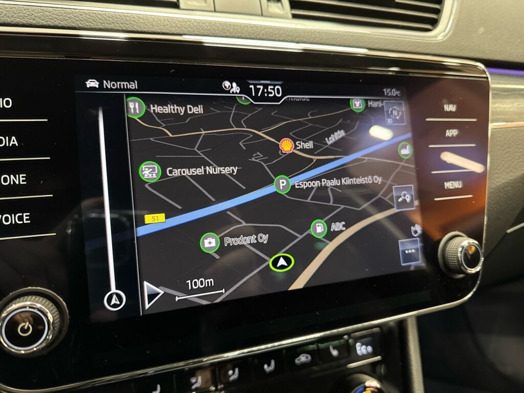 Skoda Superb 2021 Sininen