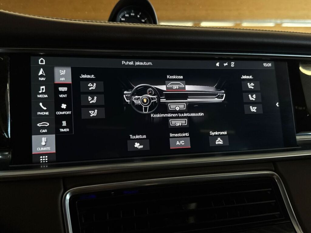 Porsche Panamera 2018 Harmaa