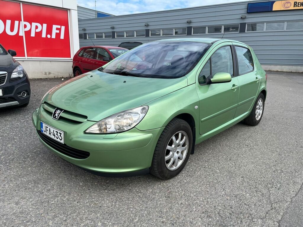 Peugeot 307 2002 Vihreä