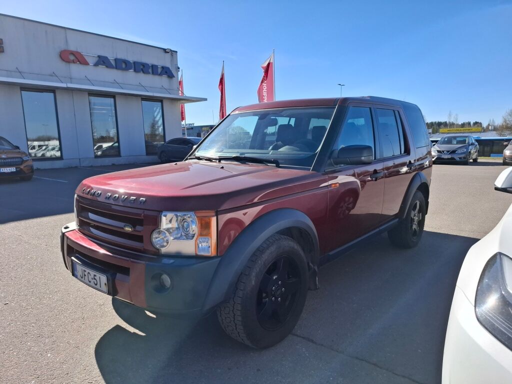 Land Rover Discovery 2005 Punainen