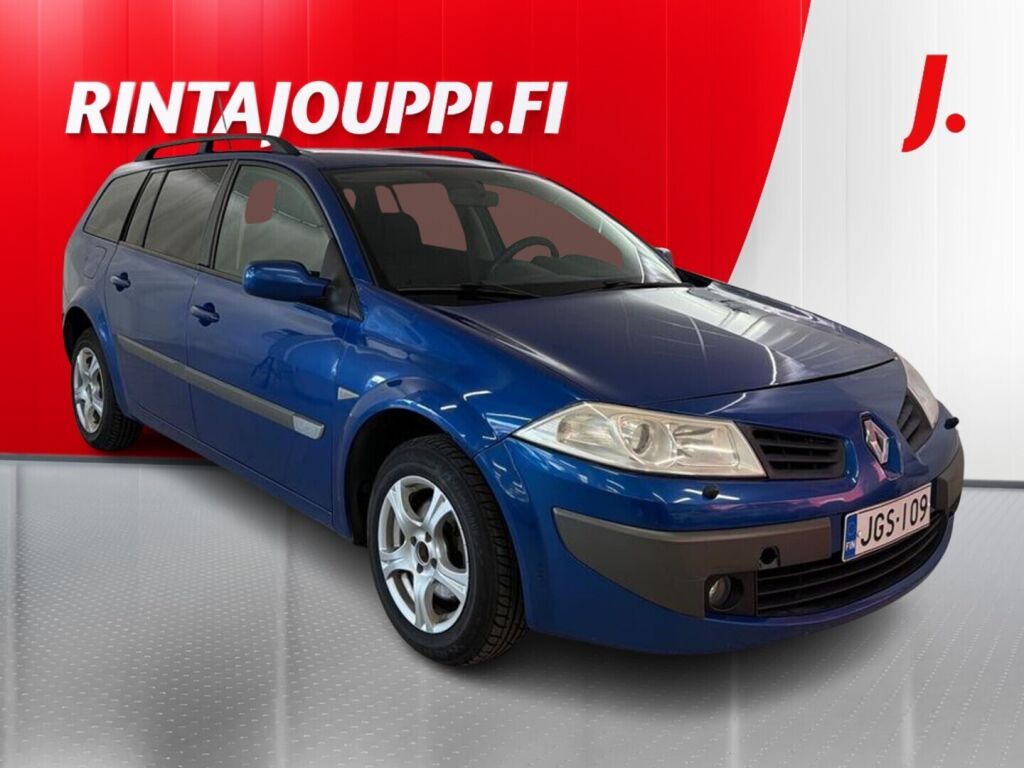 Renault Megane 2007 Sininen