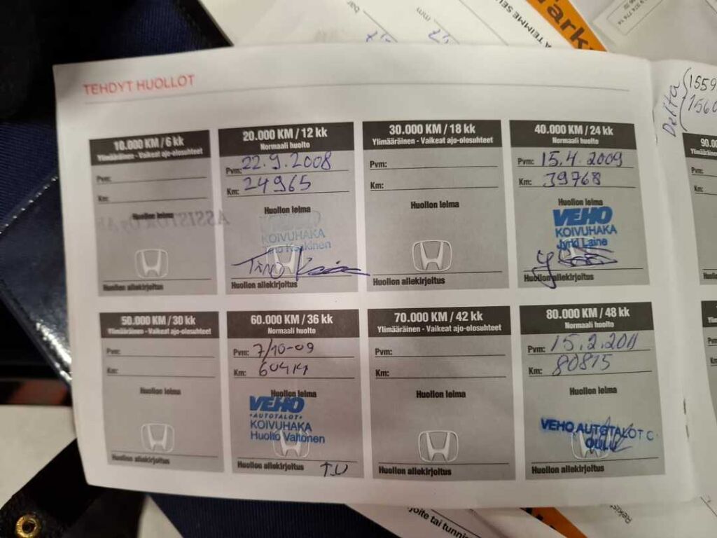 Honda CR-V 2008 Musta