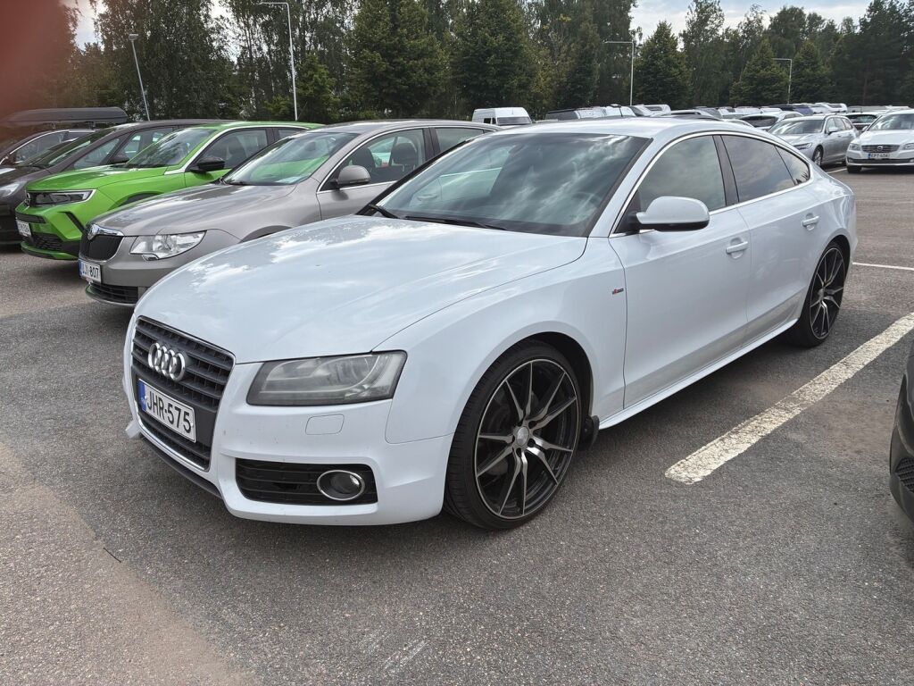 Audi A5 2011 Valkoinen