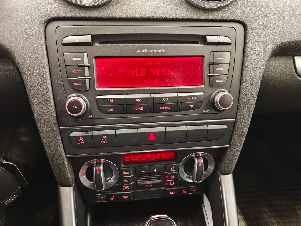 Audi A3 2011 Valkoinen