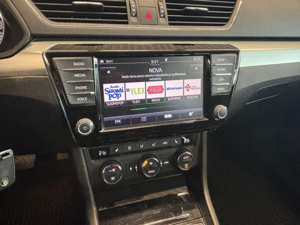 Skoda Superb 2017 Valkoinen