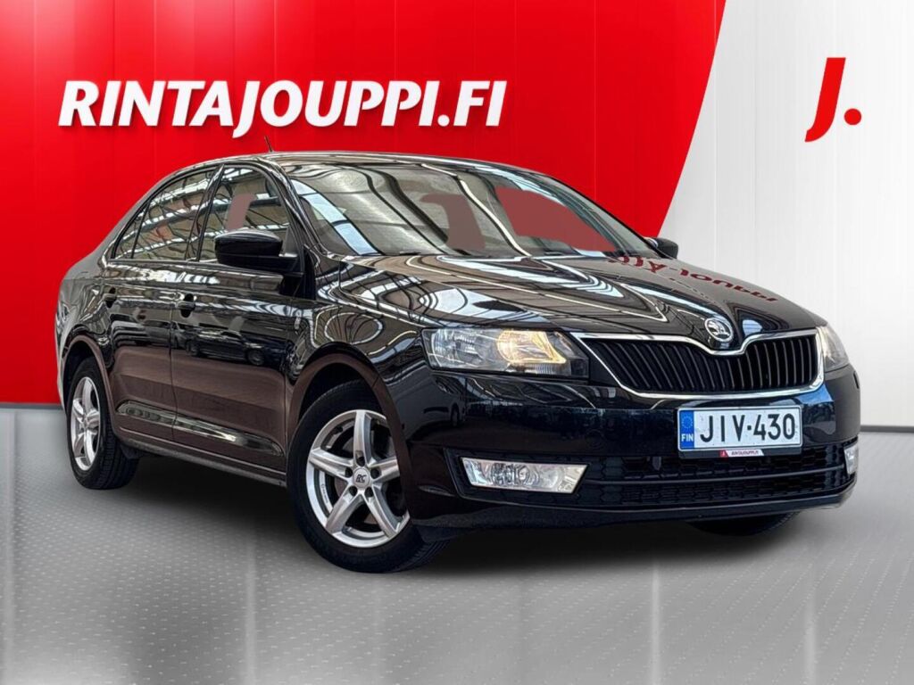 Skoda Rapid 2013 Musta