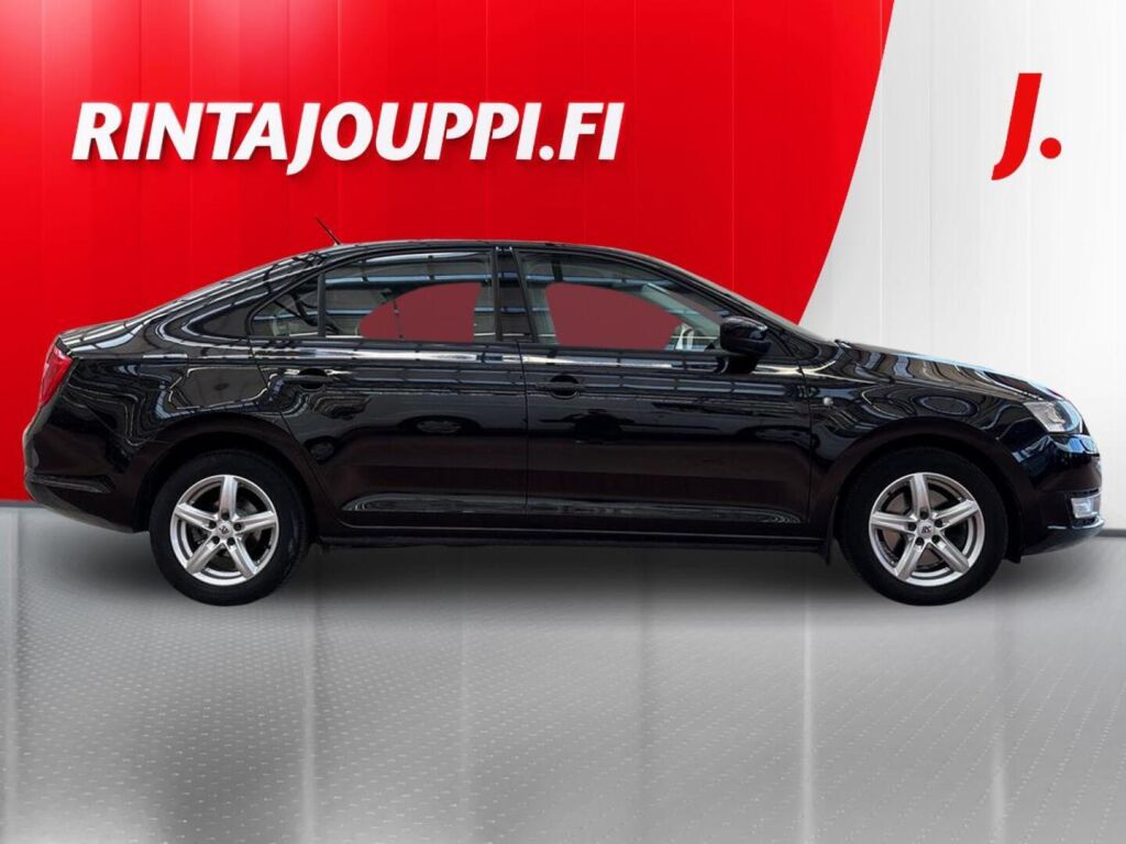 Skoda Rapid 2013 Musta