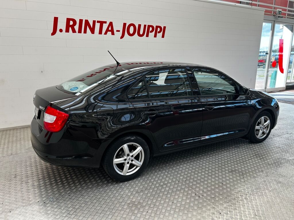 Skoda Rapid 2013 Musta